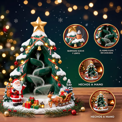 ARBOL DE NAVIDAD + 60 INCIENSOS SURTIDOS + PINZAS