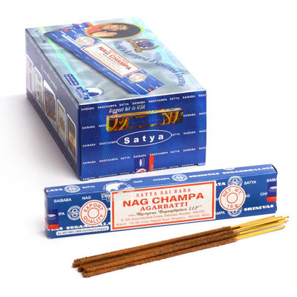 Incienso Satya Nag Champa - (3 cajas)